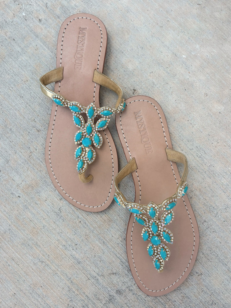 Mystique Size 9 Teal Shoes