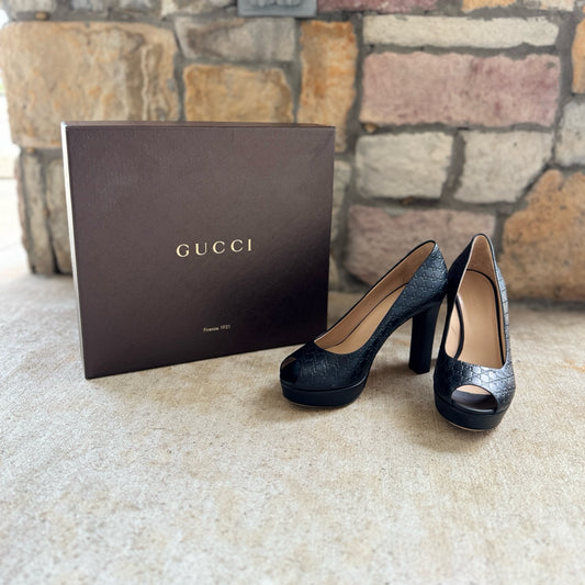 Gucci Size 36.5 Guccisima Pumps