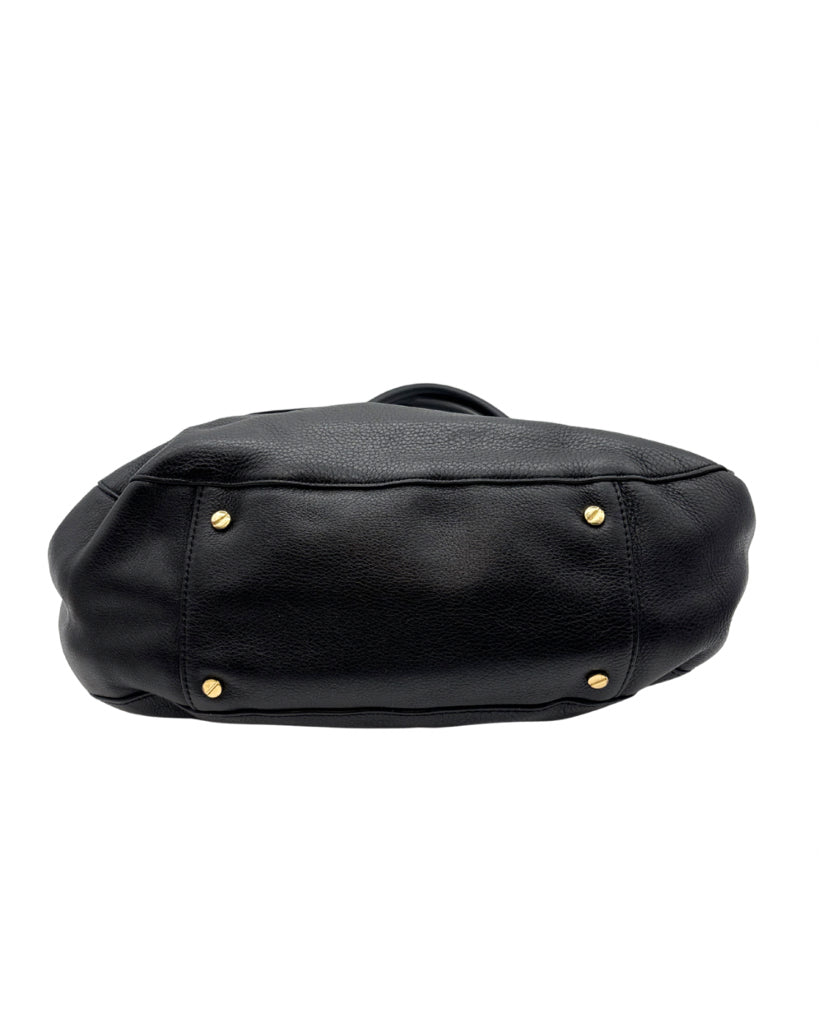 Tory Burch Black Leather Satchel