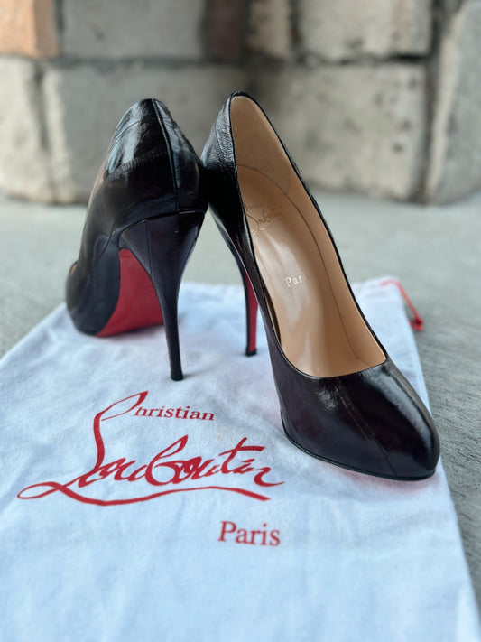 Christian Louboutin Size 39 Brown Shoes