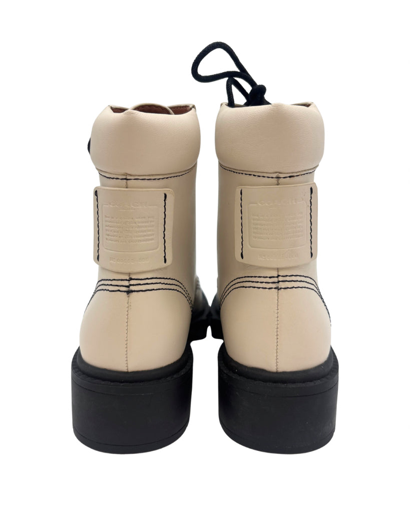 Coach Size 6.5 Ivory Shoes
