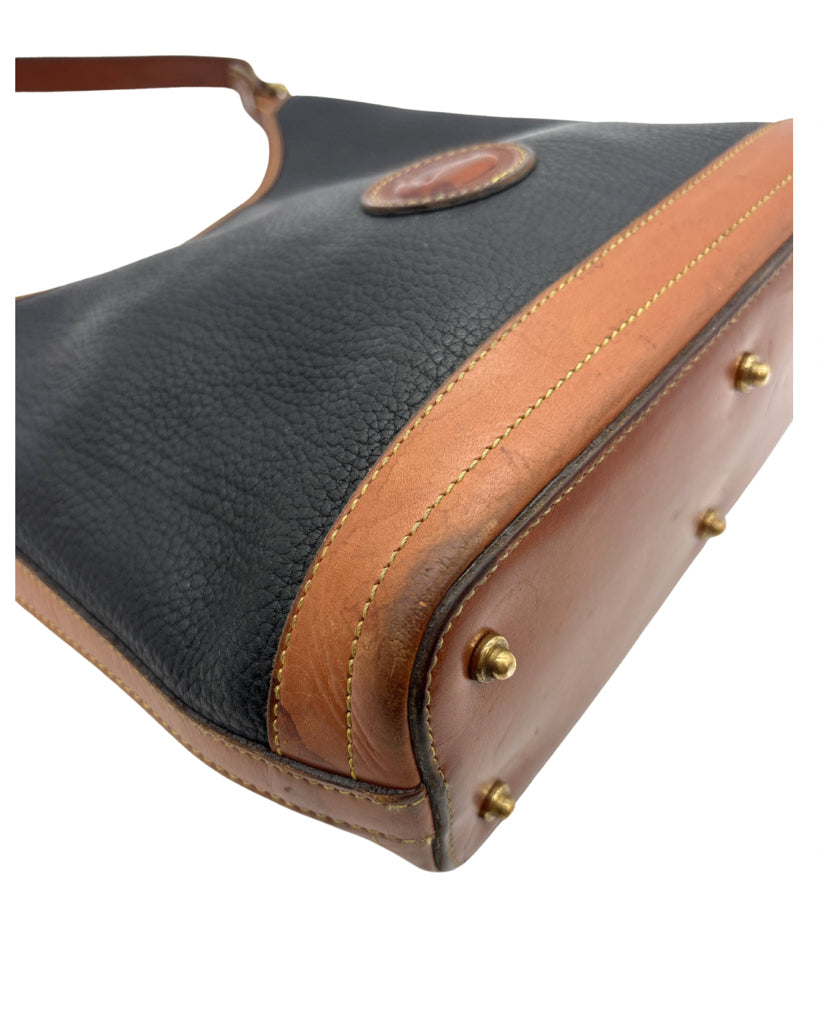 Dooney &  Bourke Black and Brown Purse