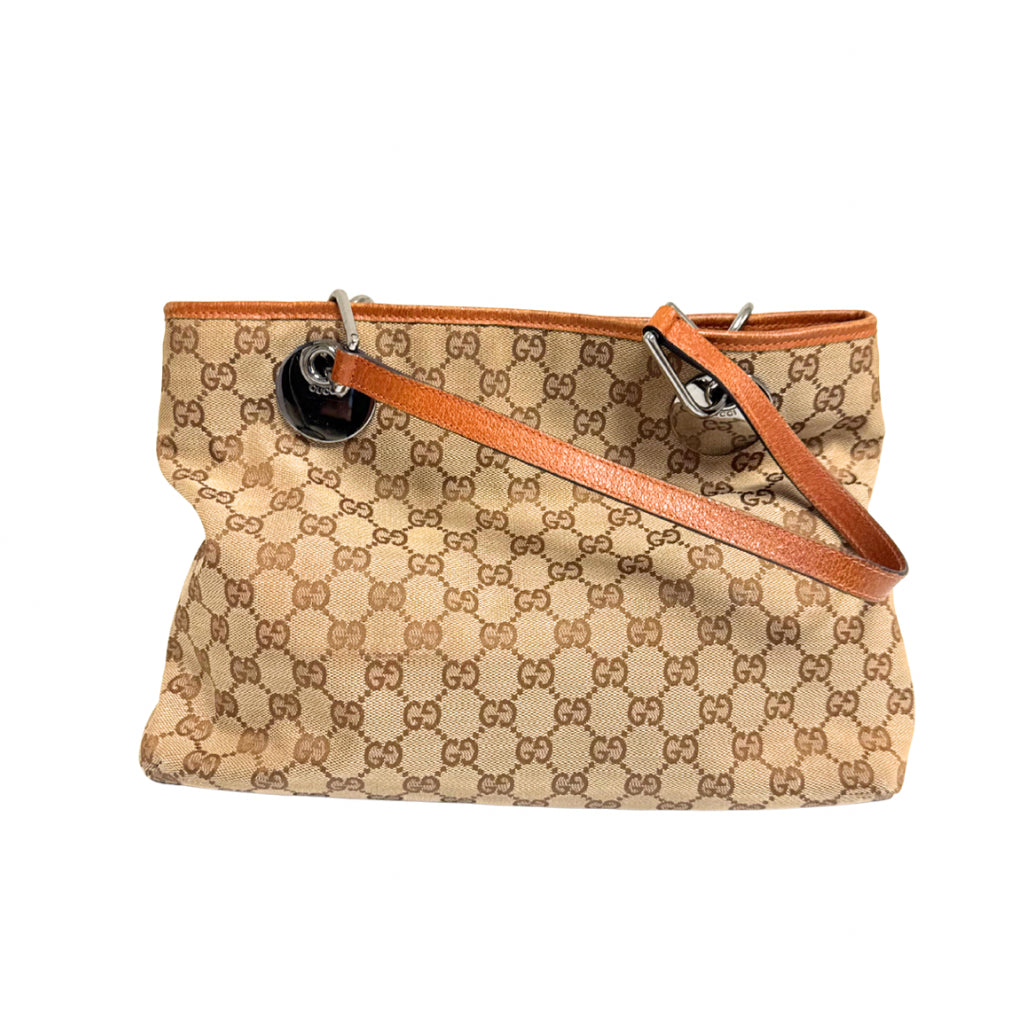 Gucci Monogram Canvas Tote