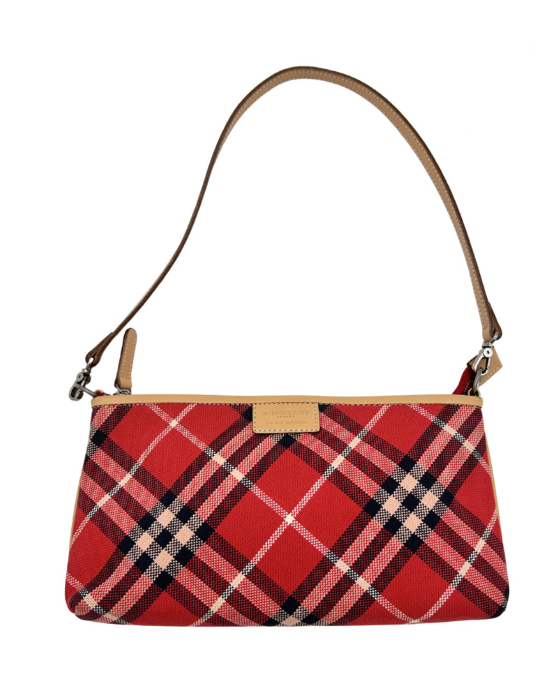 Burberry Plaid Shoulder Bag