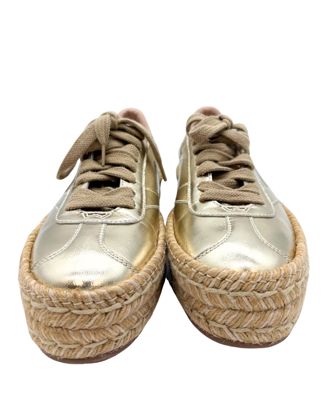 Stuart Weitzman Sneaker Espadrille Platforms
