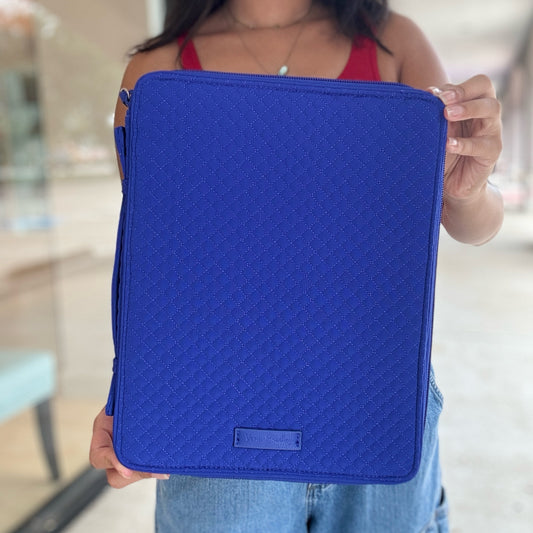 Vera Bradley Blue IPad Pouch