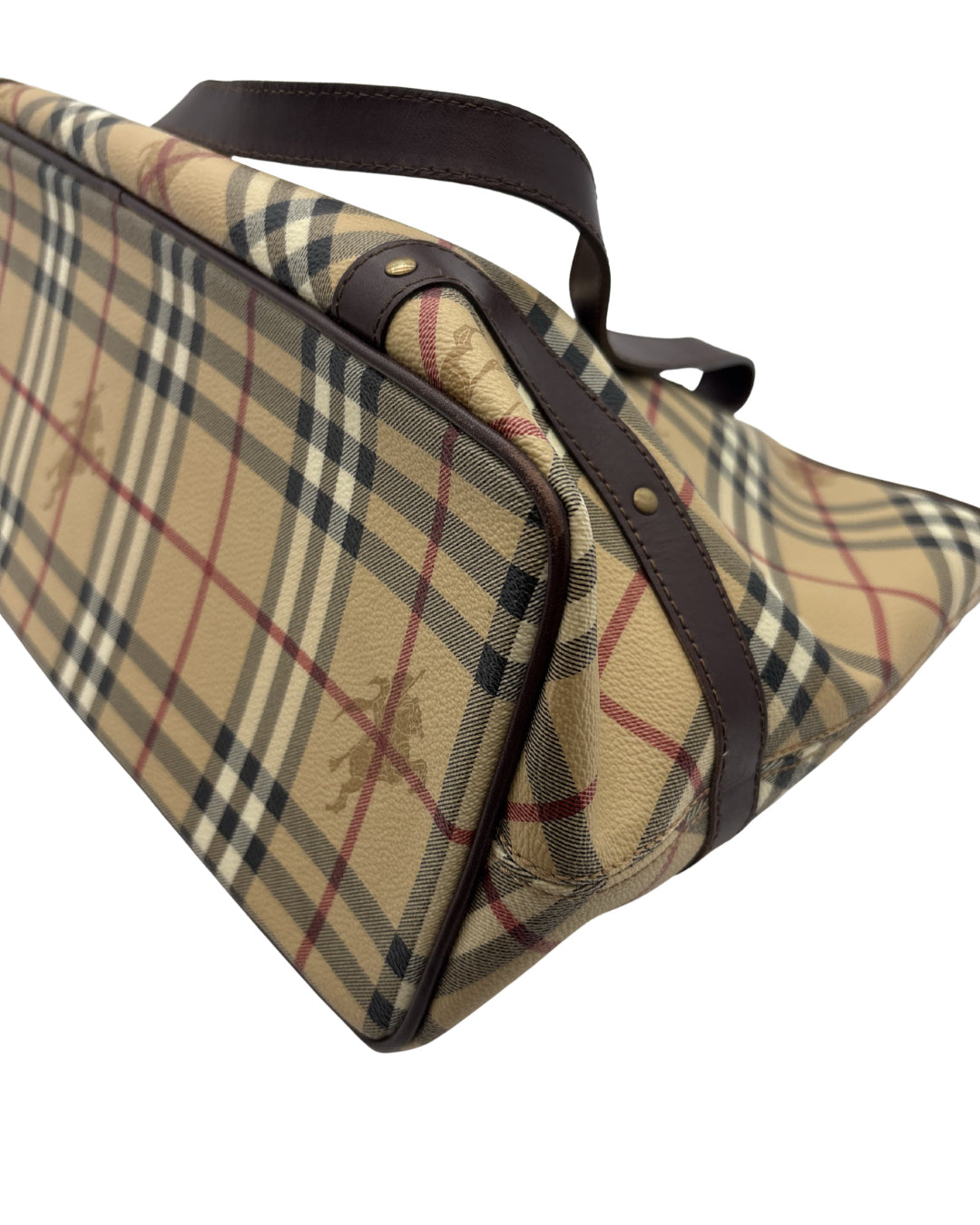 Burberry Monogram Haymarket Tote
