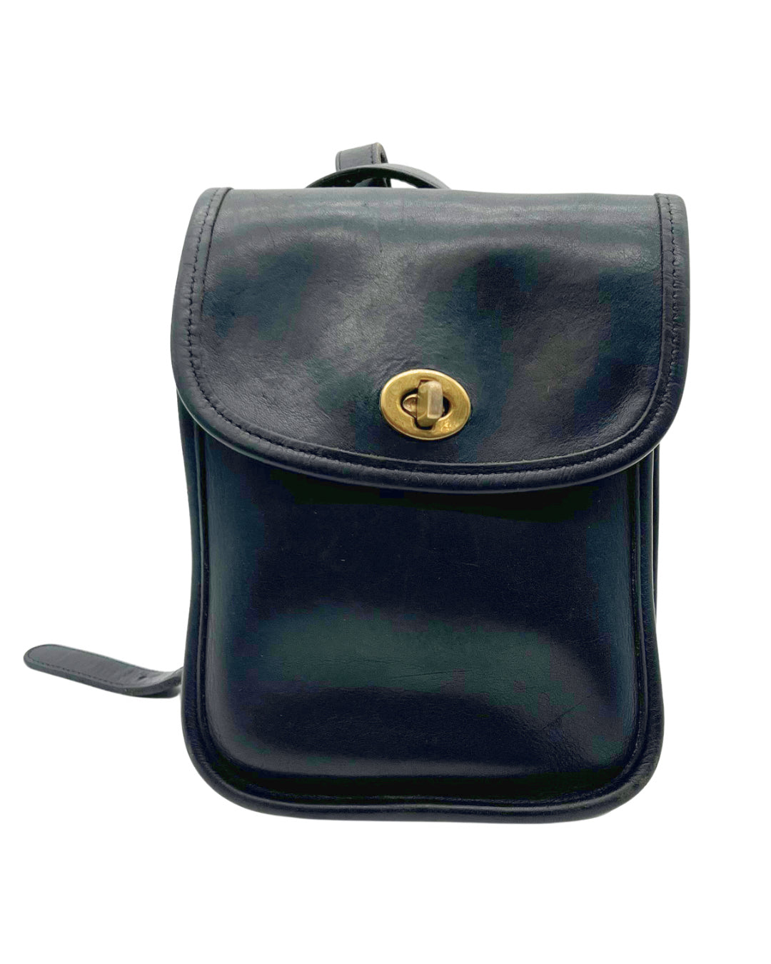Coach Black Sidepack Crossbody