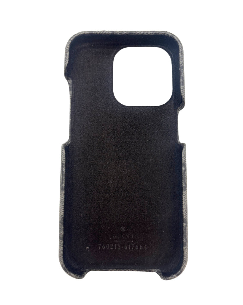 Gucci Black iPhone 15 Pro Phone Case