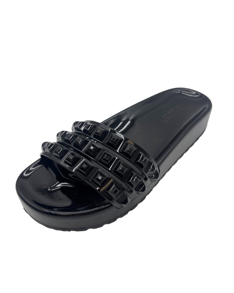 Carmen Sol Size 6 Black Platforms