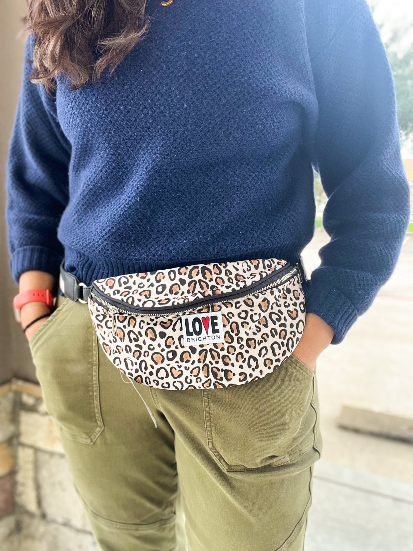 Brighton Cheetah Fanny Pack