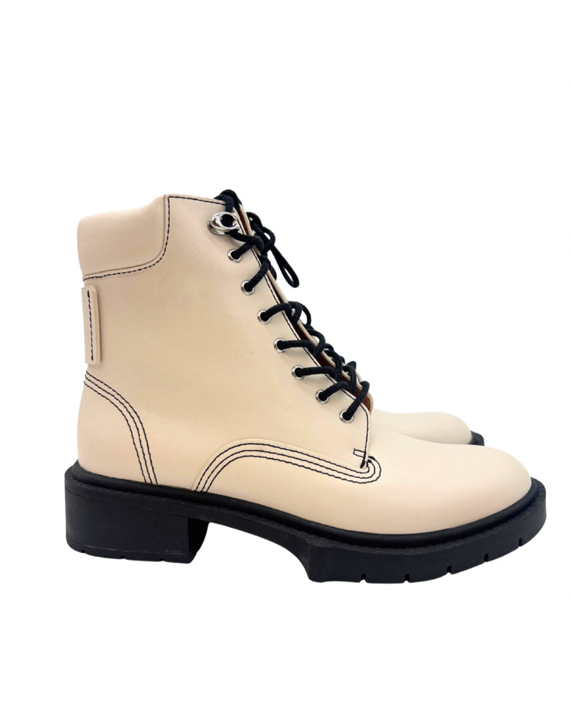Coach Size 6.5 Ivory Shoes