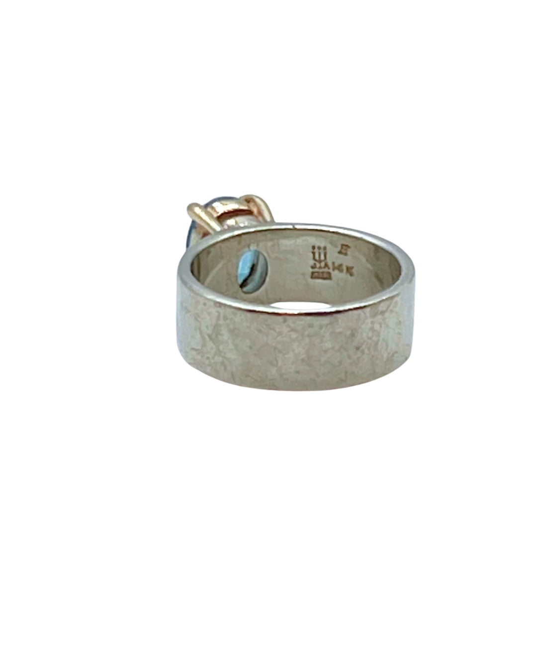 James Avery Size 4.5  Blue Gem Ring