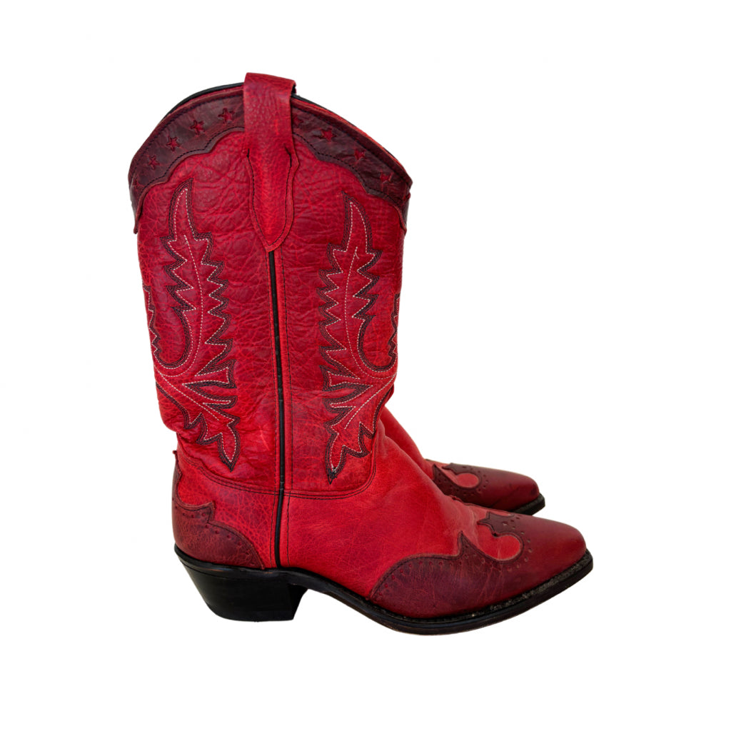 Red Size 8 Cowboy Boots