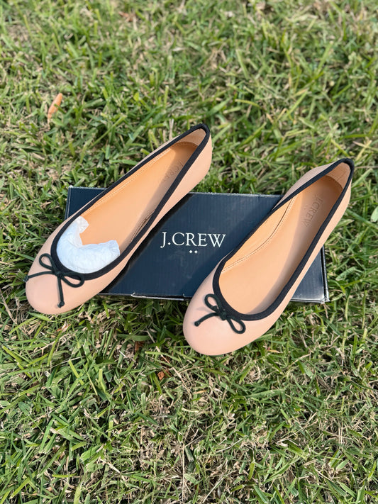 J. Crew Size 8 Nude Flats