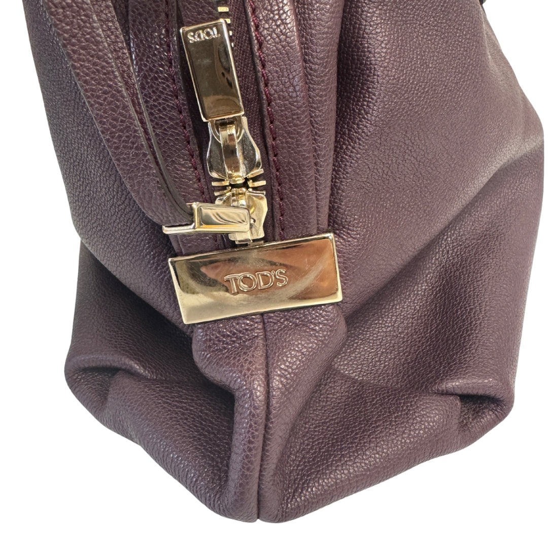 Tods Purple Purse