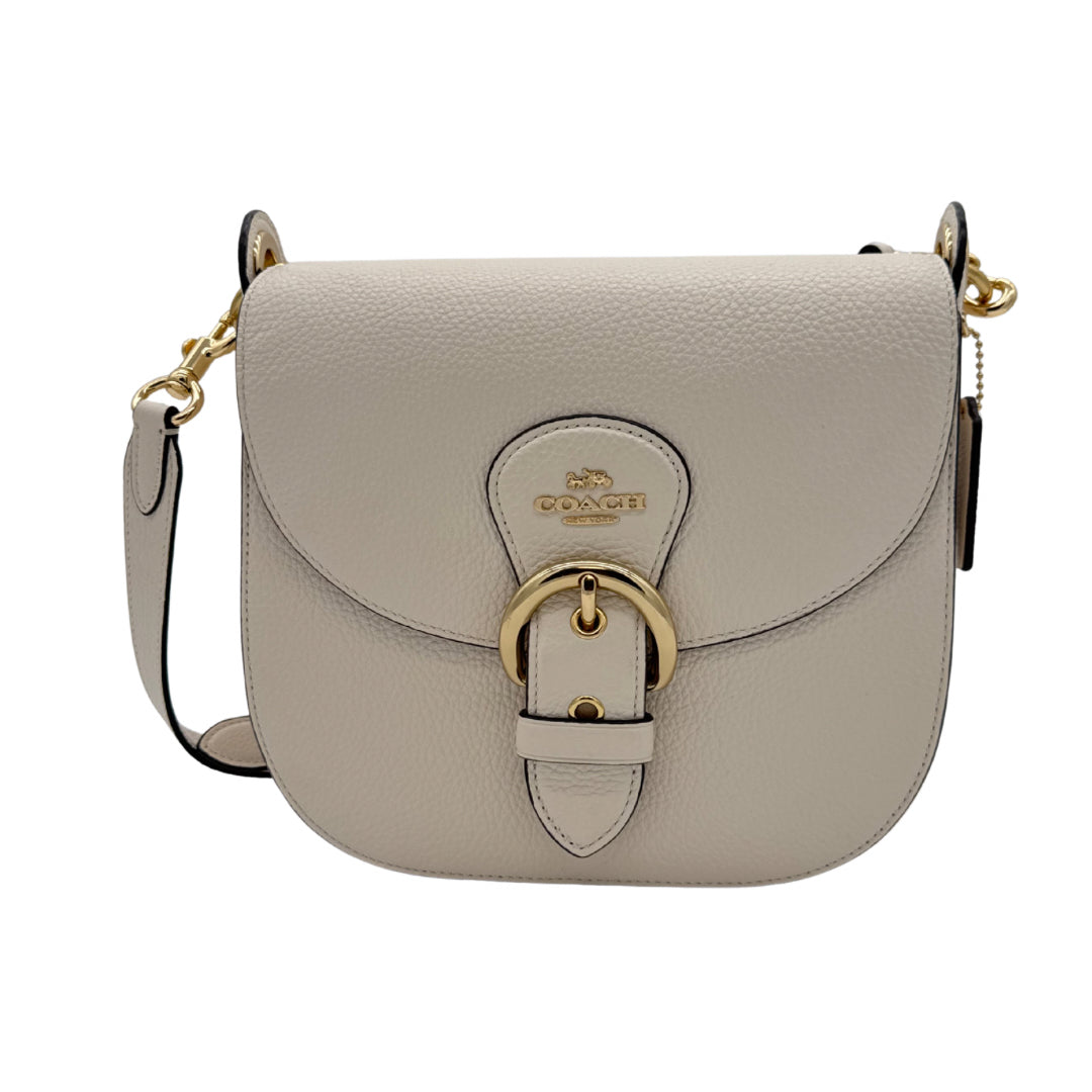 Coach White Kleo Shoulder Bag 23