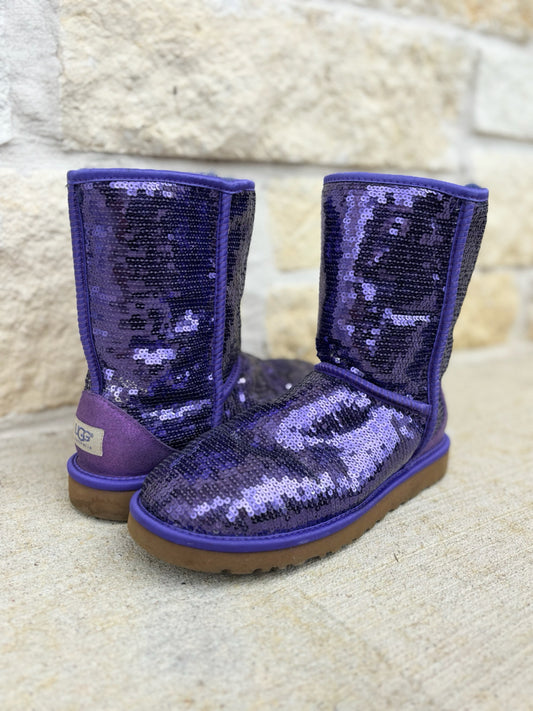 UGG Size 9 Purple Boots