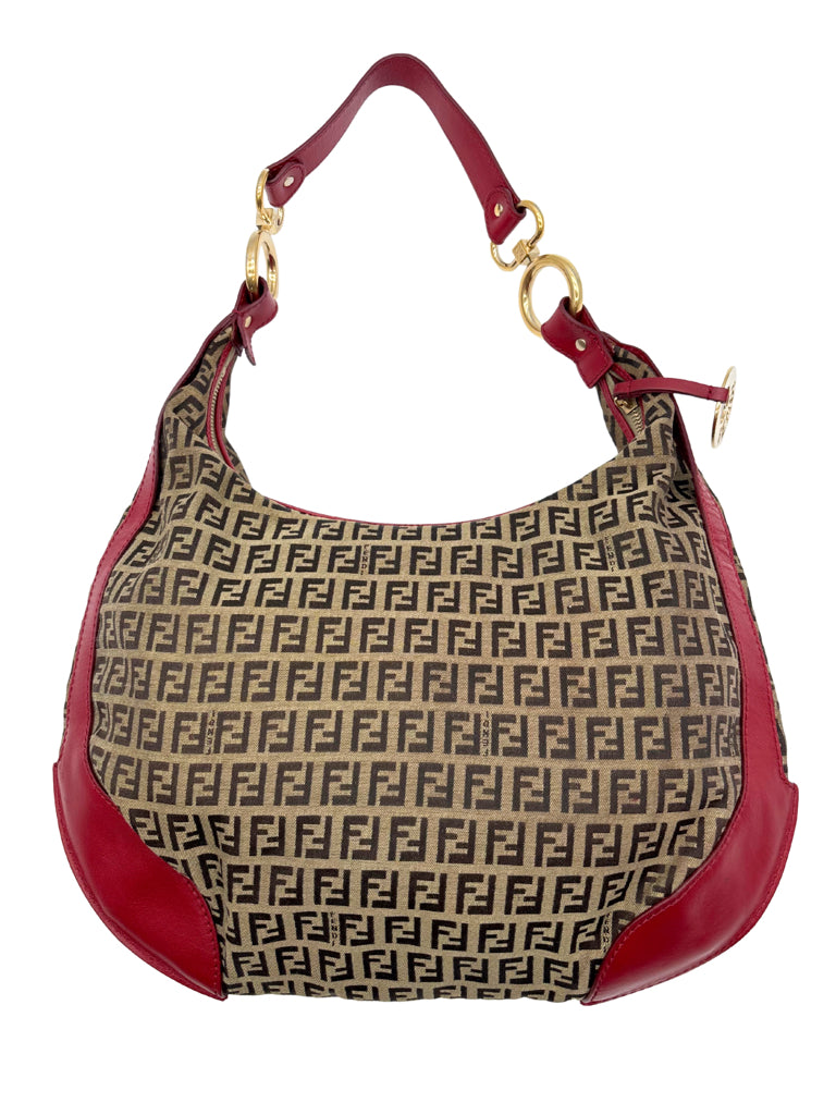 Fendi Monogram Hobo Bag
