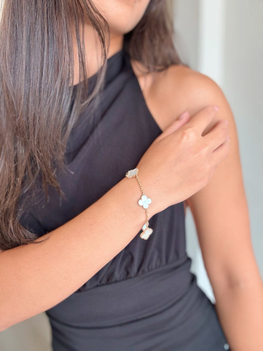 Van Cleef & Arpel Vintage Alhambra Bracelet Retails $5,350