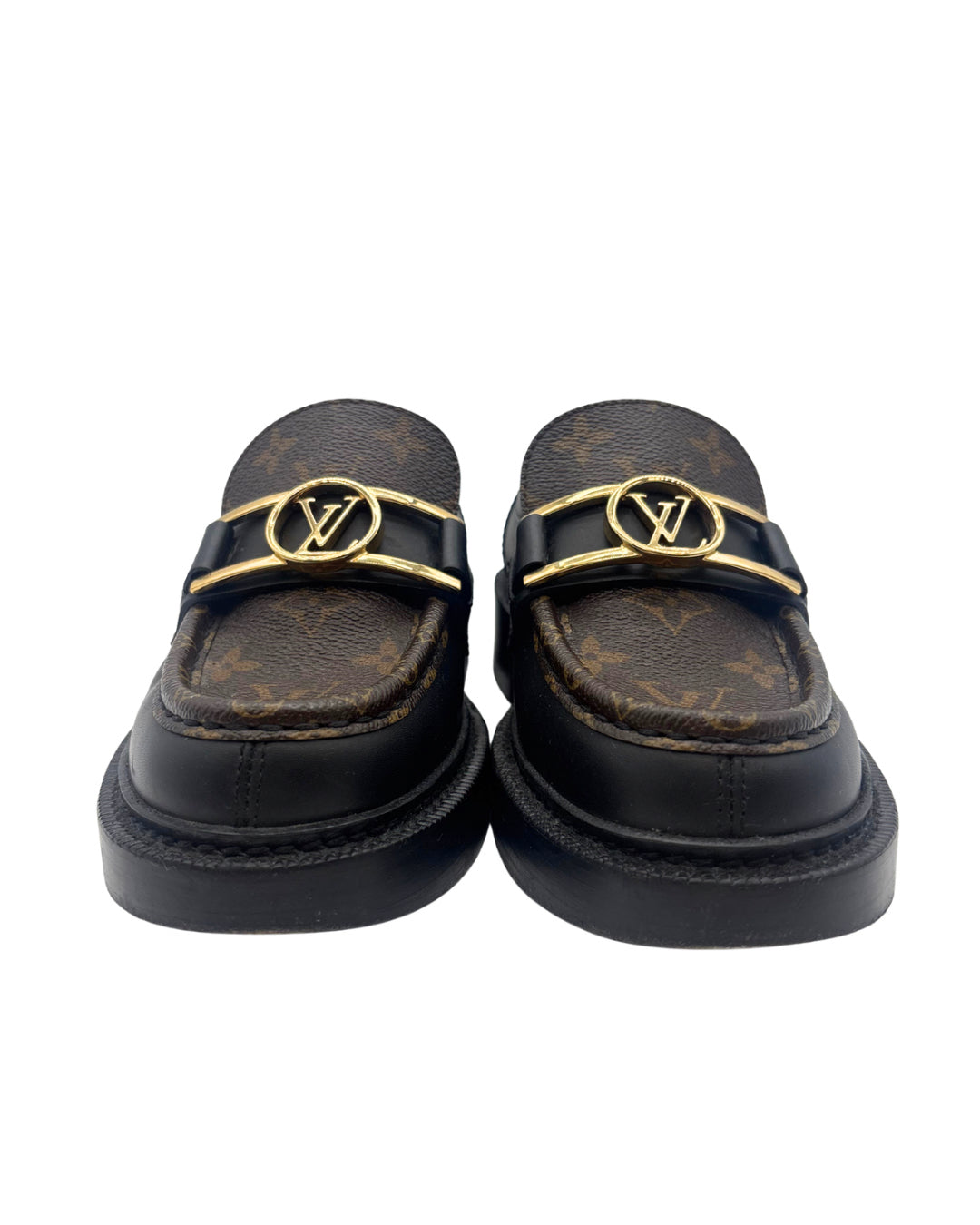 Louis Vuitton Size 37 (US 6.5) Academy Loafers