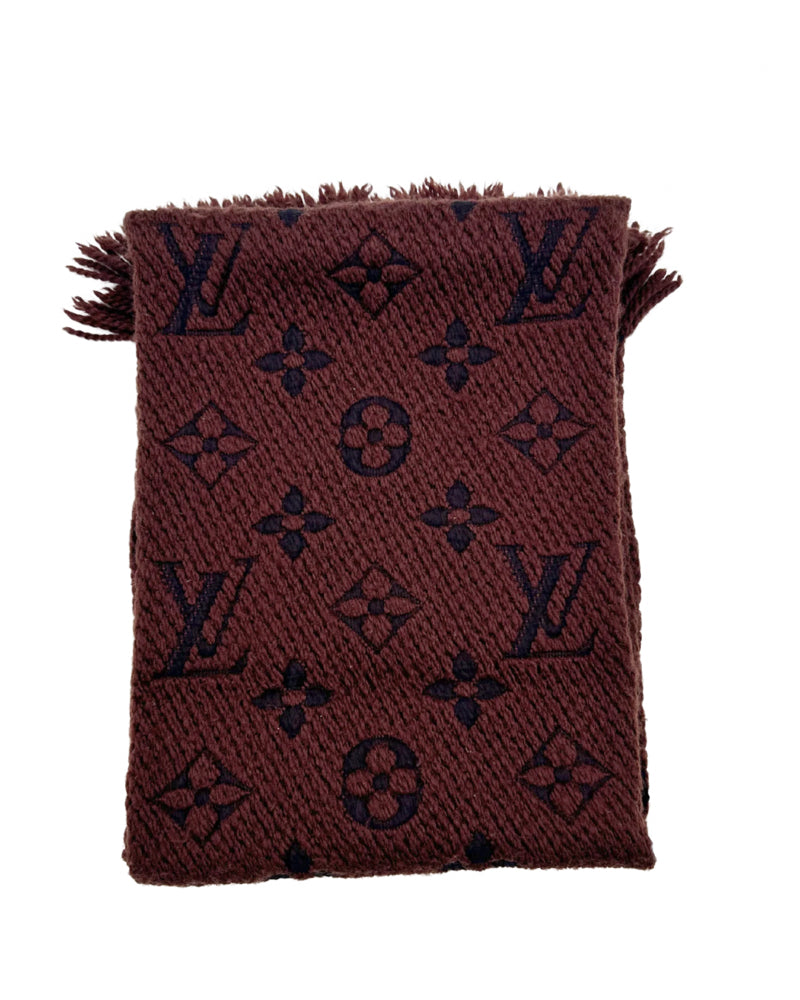 Louis Vuitton Logomainia Wool Scarf