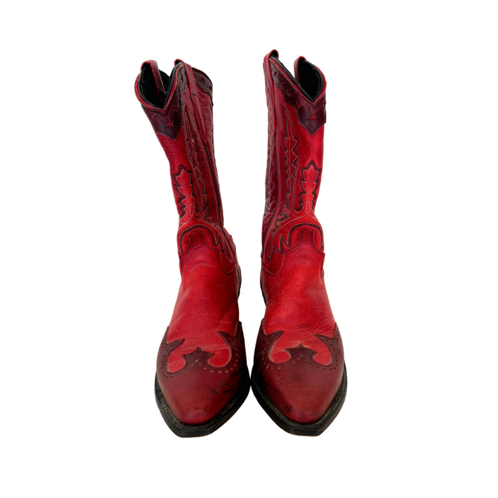 Red Size 8 Cowboy Boots