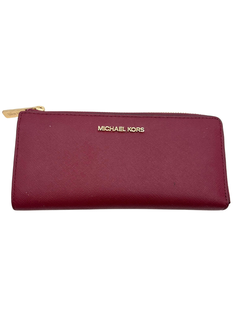 Michael Kors Maroon Wallet