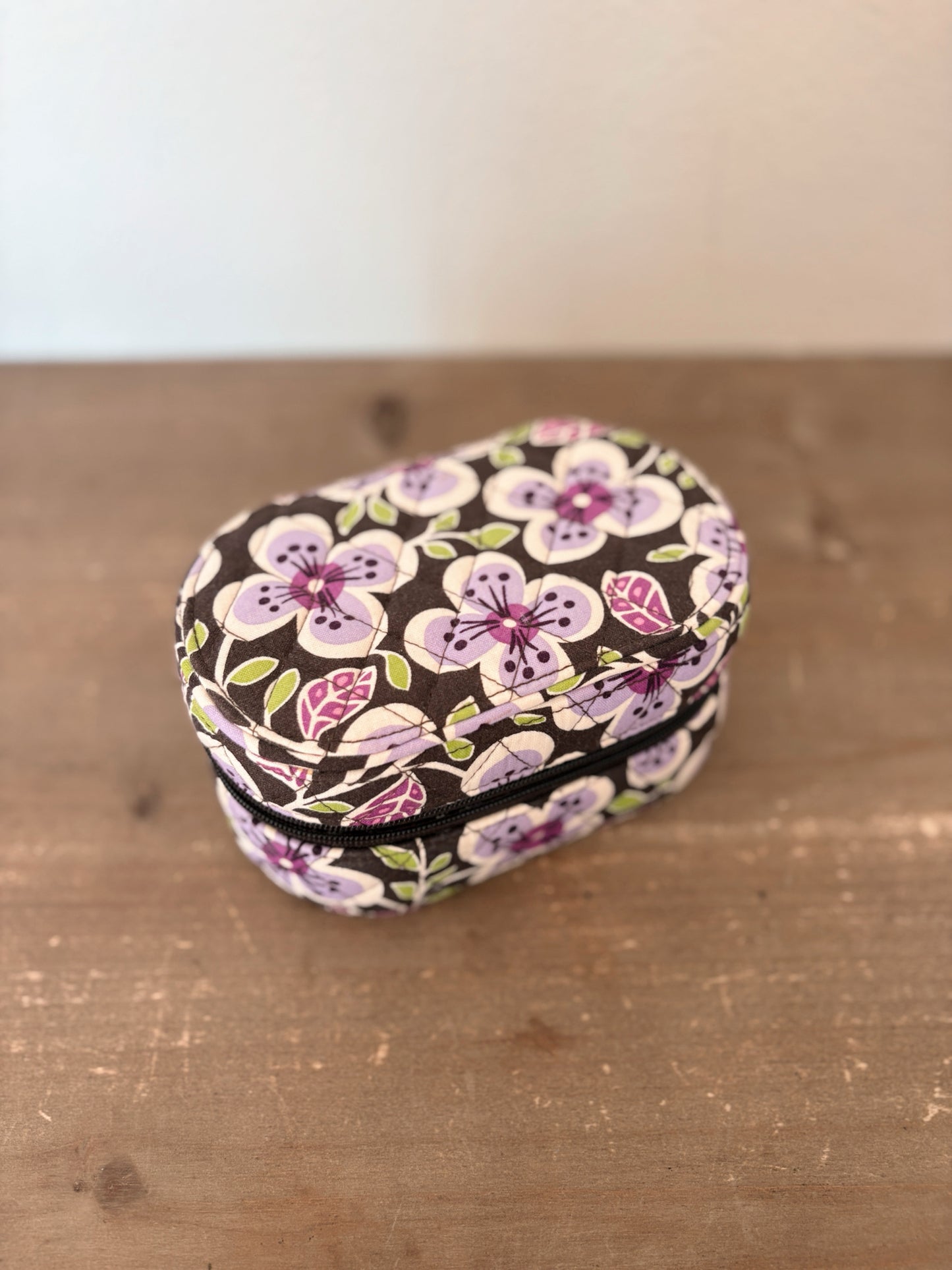 Vera Bradley brown and purple Purse