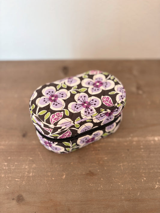 Vera Bradley brown and purple Purse