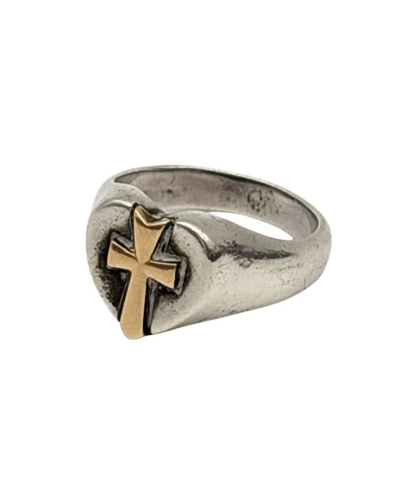 James Avery Size 5.5 Heart Cross Ring