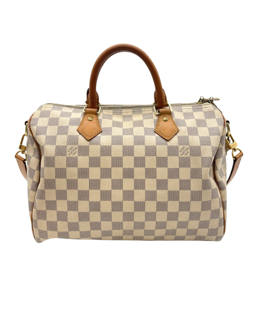 Louis Vuitton Speedy Bandouliere 30 Damier Azur