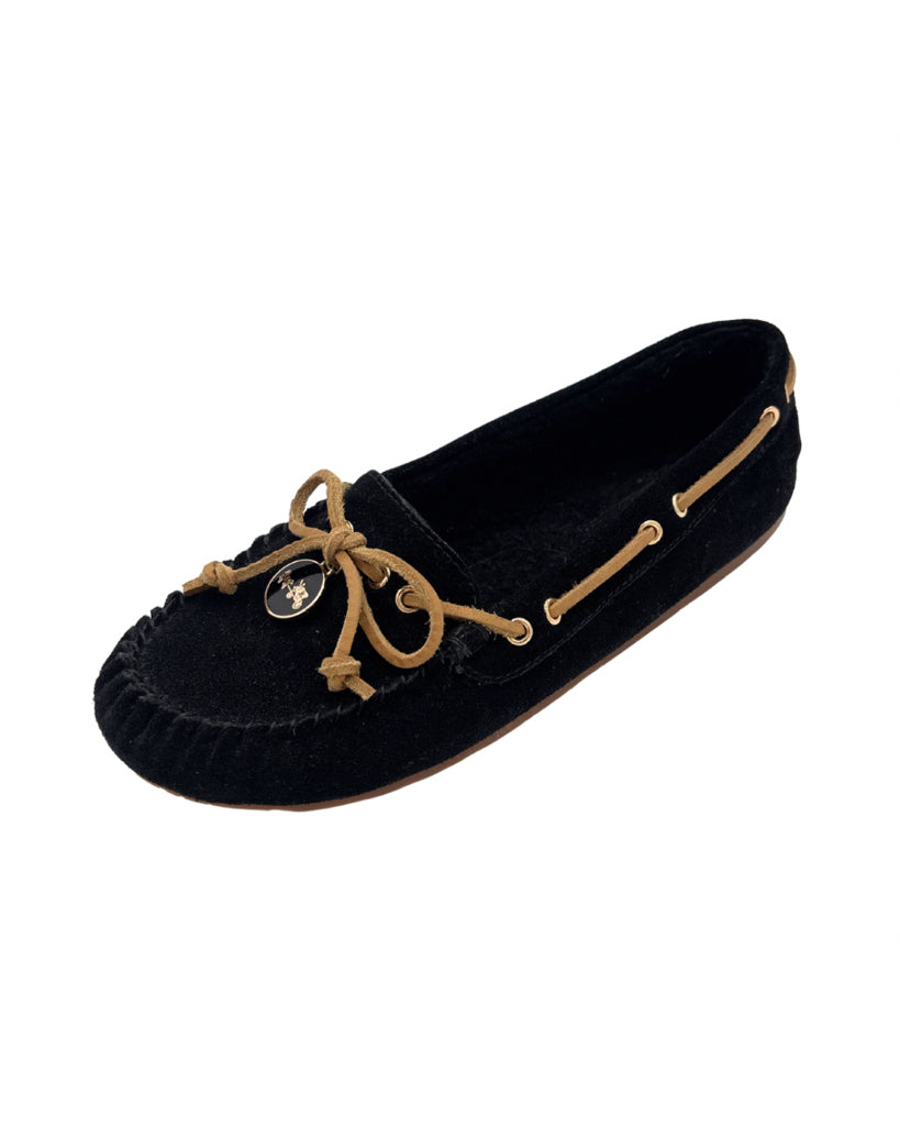 Coach Size 37 Black Loafers