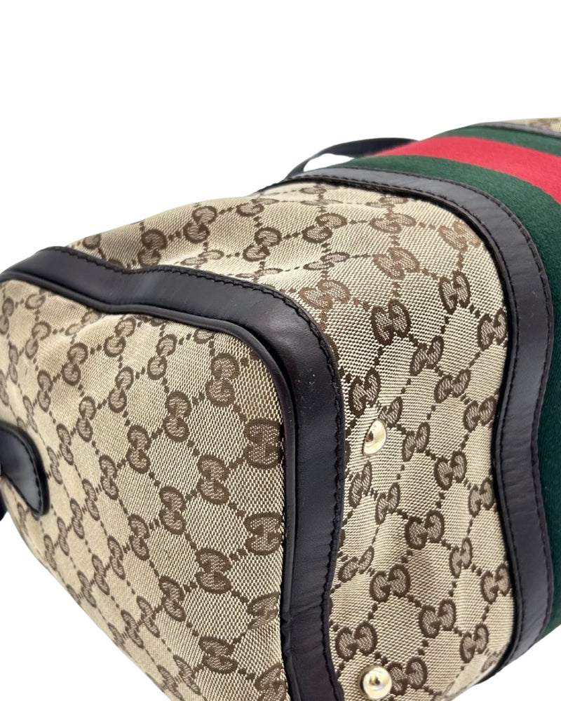Gucci Canvas Boston