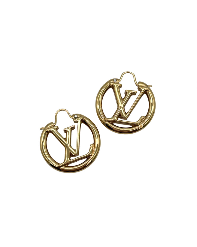 Louis Vuitton Hoop Earrings