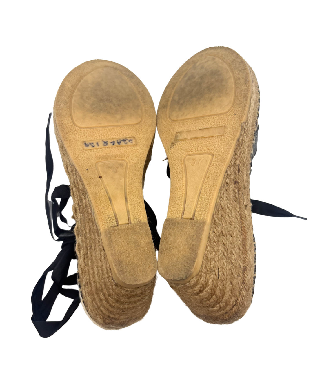 Burberry Size 37 Espadrille Wedges