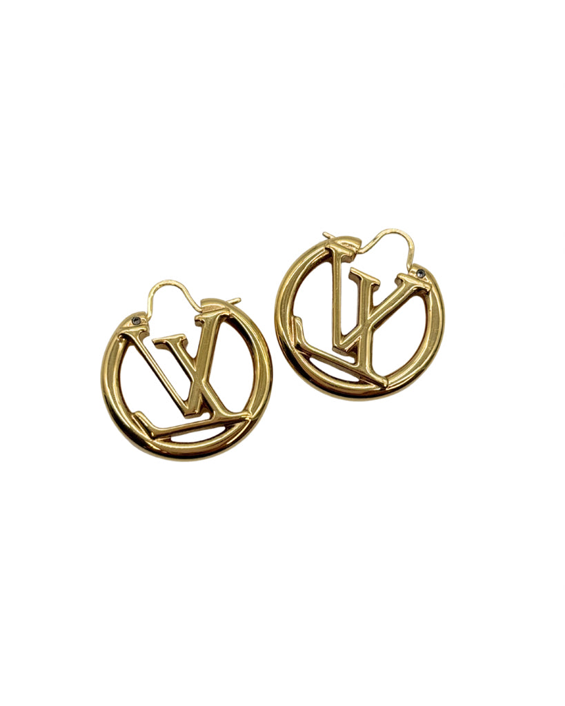 Louis Vuitton Hoop Earrings
