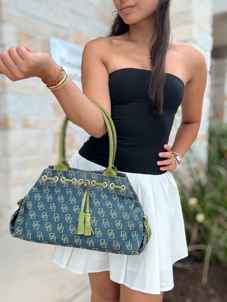 Dooney & Bourke Blue Purse