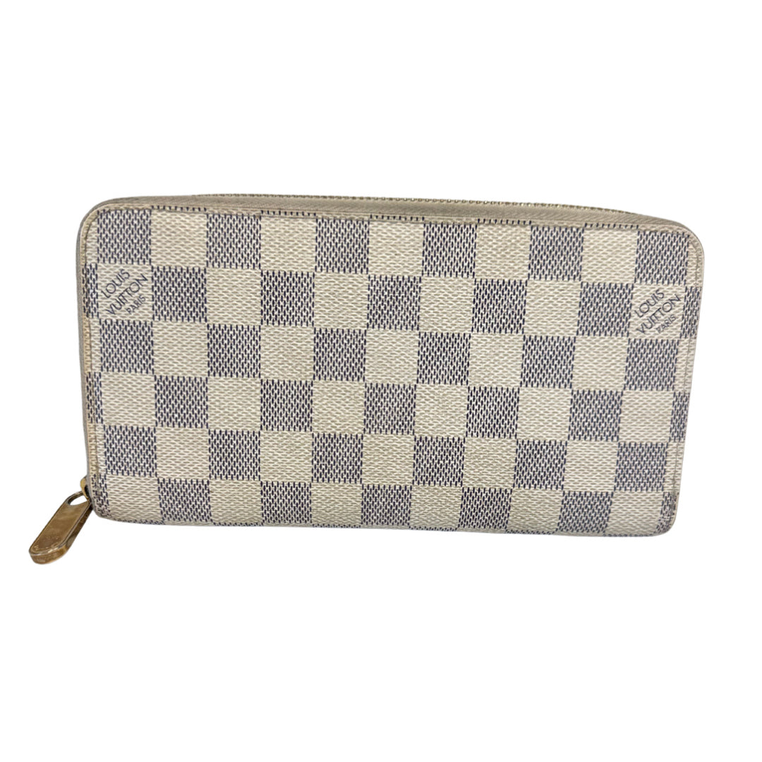 Louis Vuitton Damier Azur Long Zippy Wallet