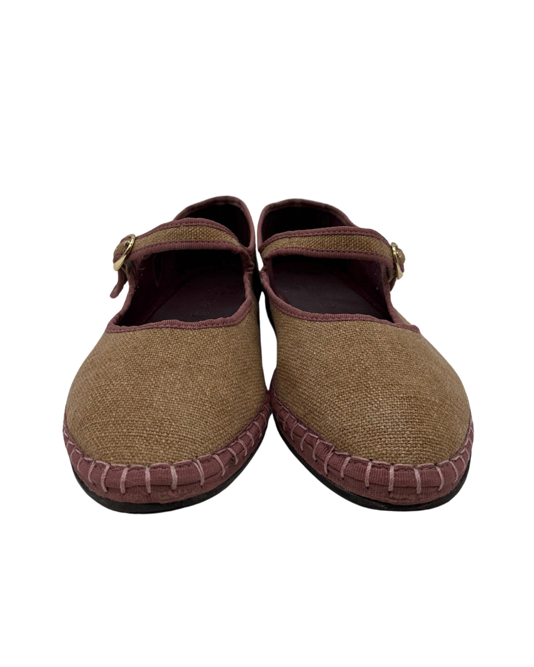Flabelus Size 42 (US 10) Canvas Mary Jane
