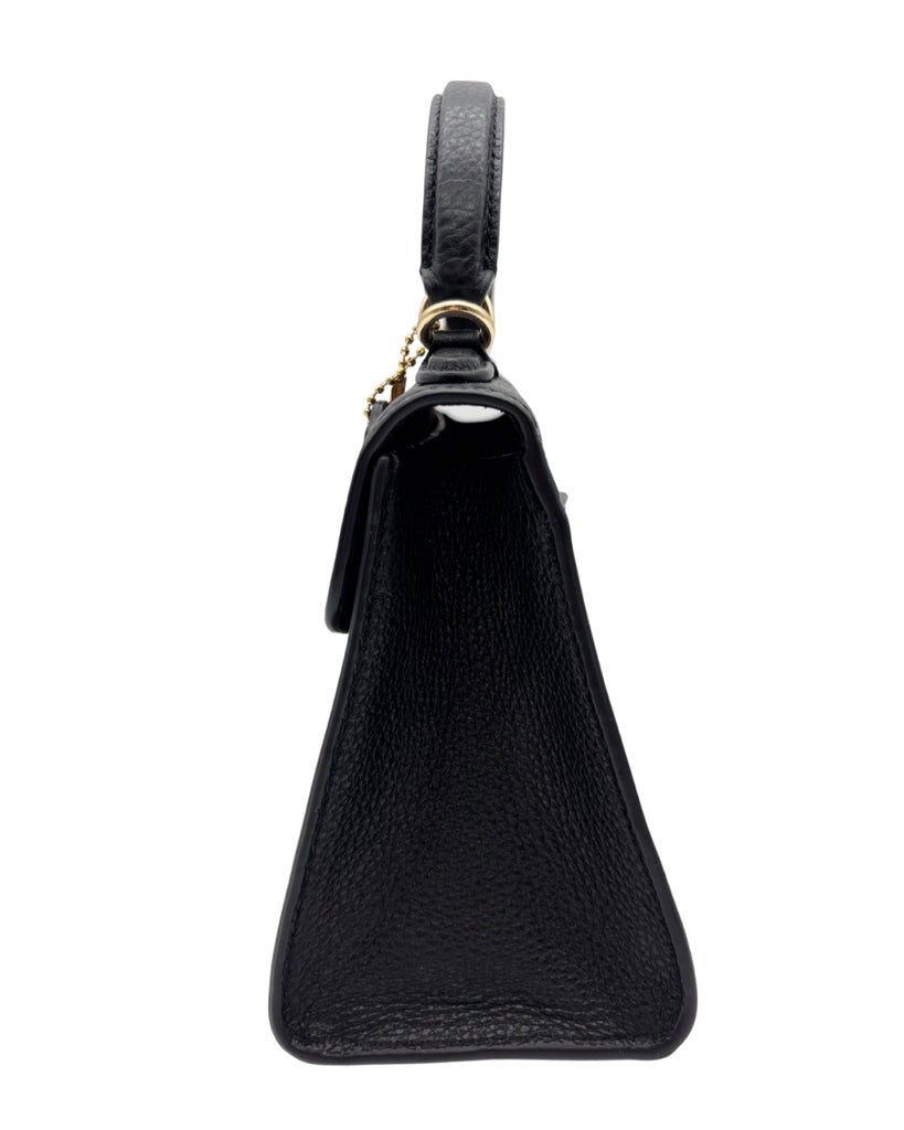 Coach Brown Monogrammed Crossbody