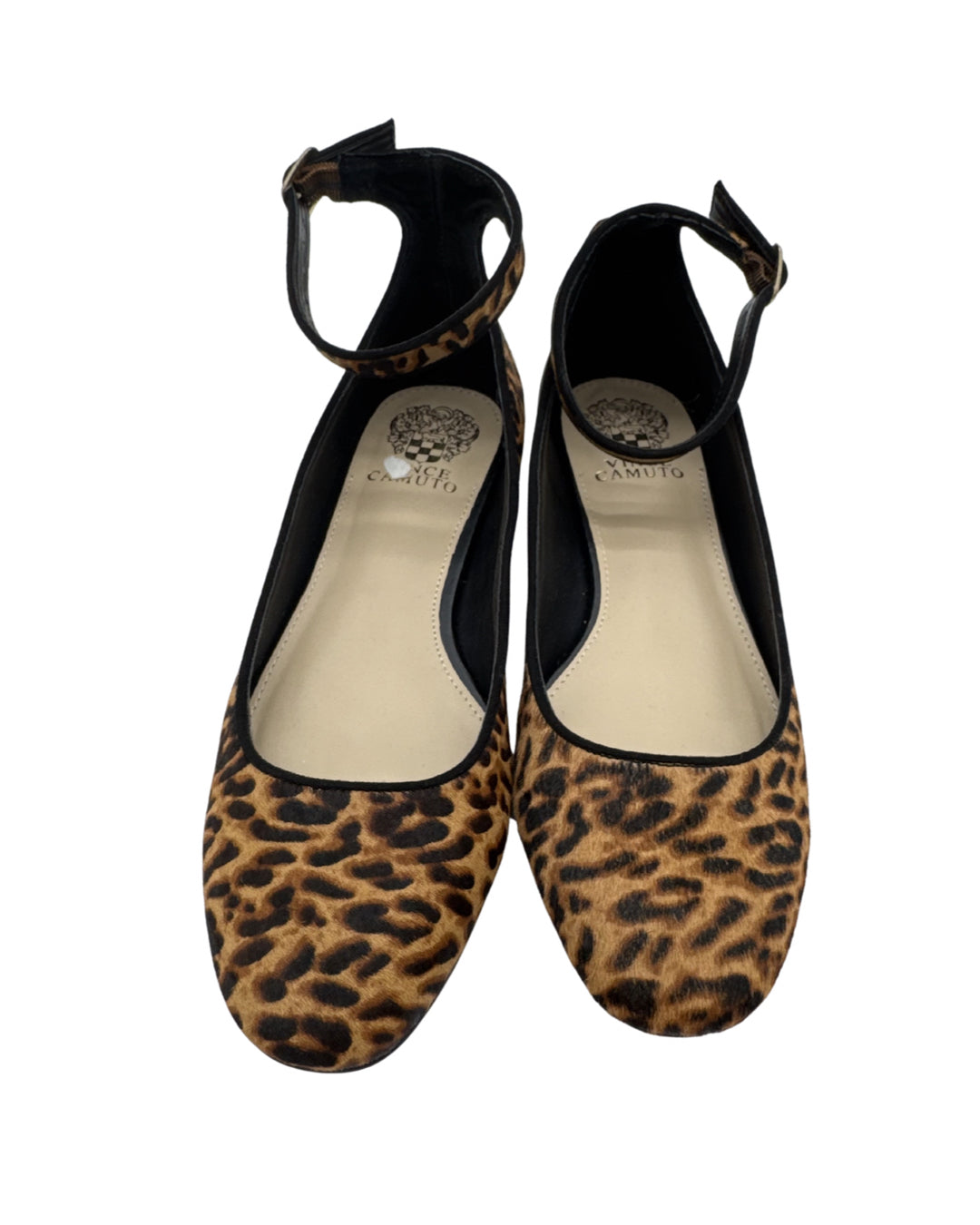 Vince Camuto Size 8.5 Cheetah Flats