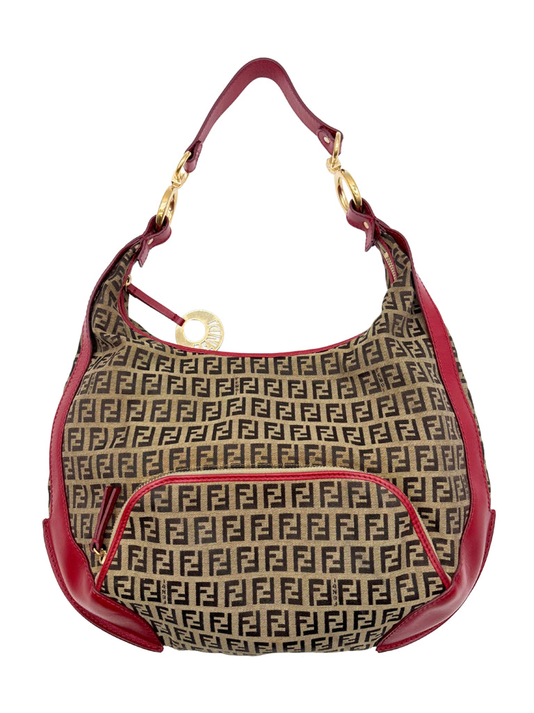 Fendi Monogram Hobo Bag