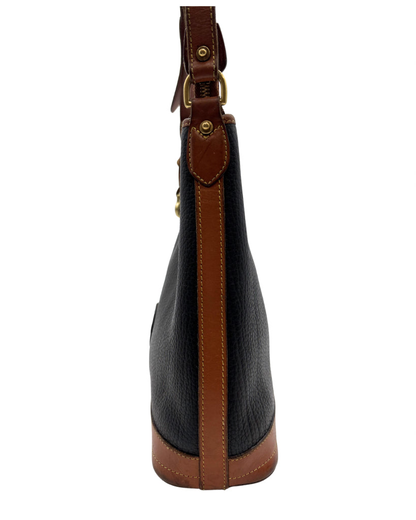 Dooney &  Bourke Black and Brown Purse