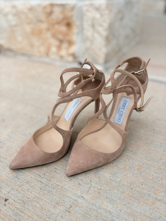 Jimmy Choo Size 37 Pointed Toe Heels