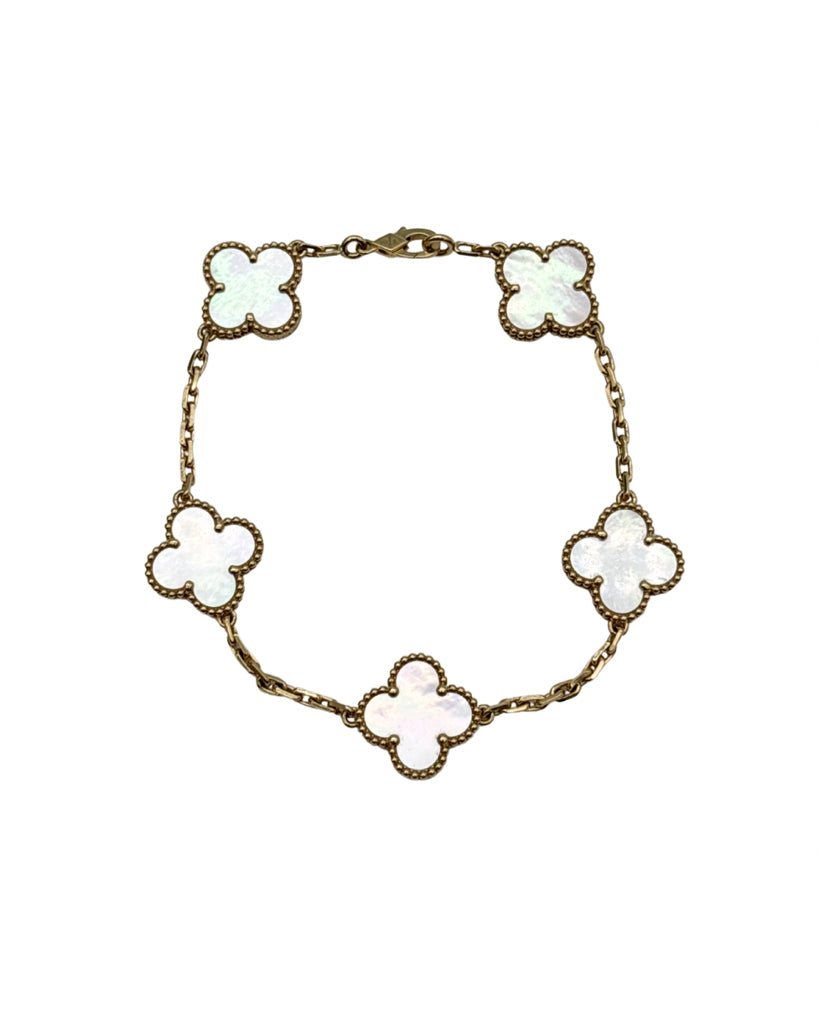 Van Cleef & Arpel Vintage Alhambra Bracelet Retails $5,350