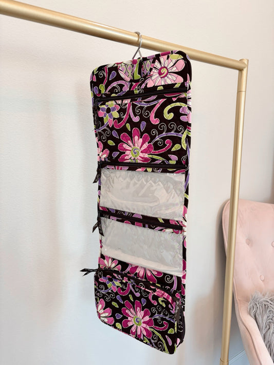 Vera Bradley Brown Travel Pouch