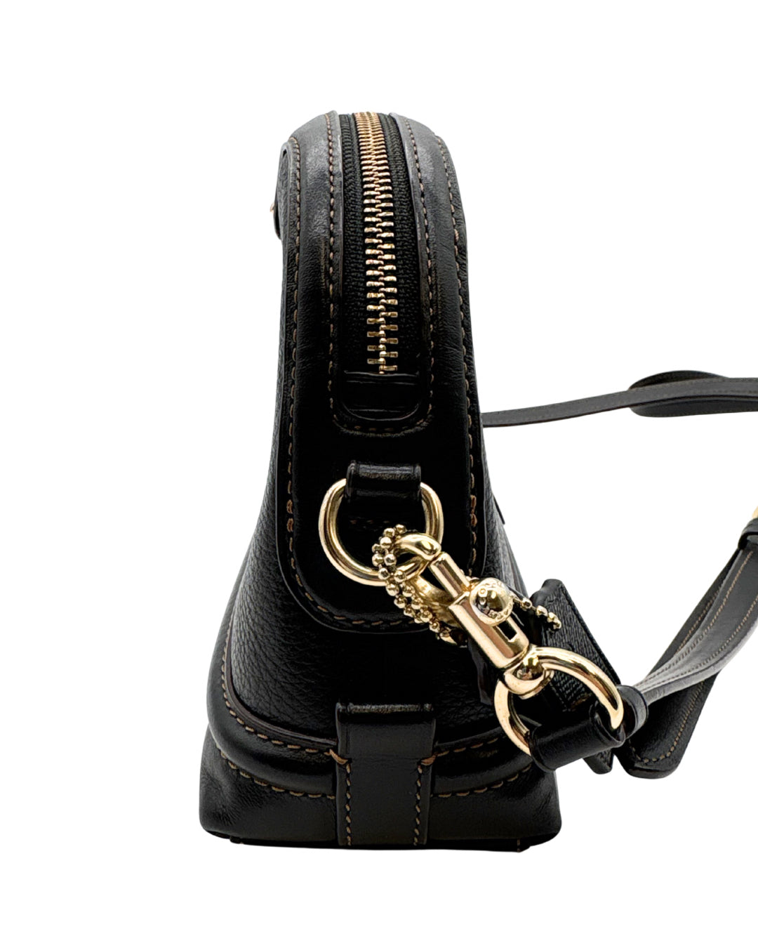 Coach Small Dome Leather Crossbody