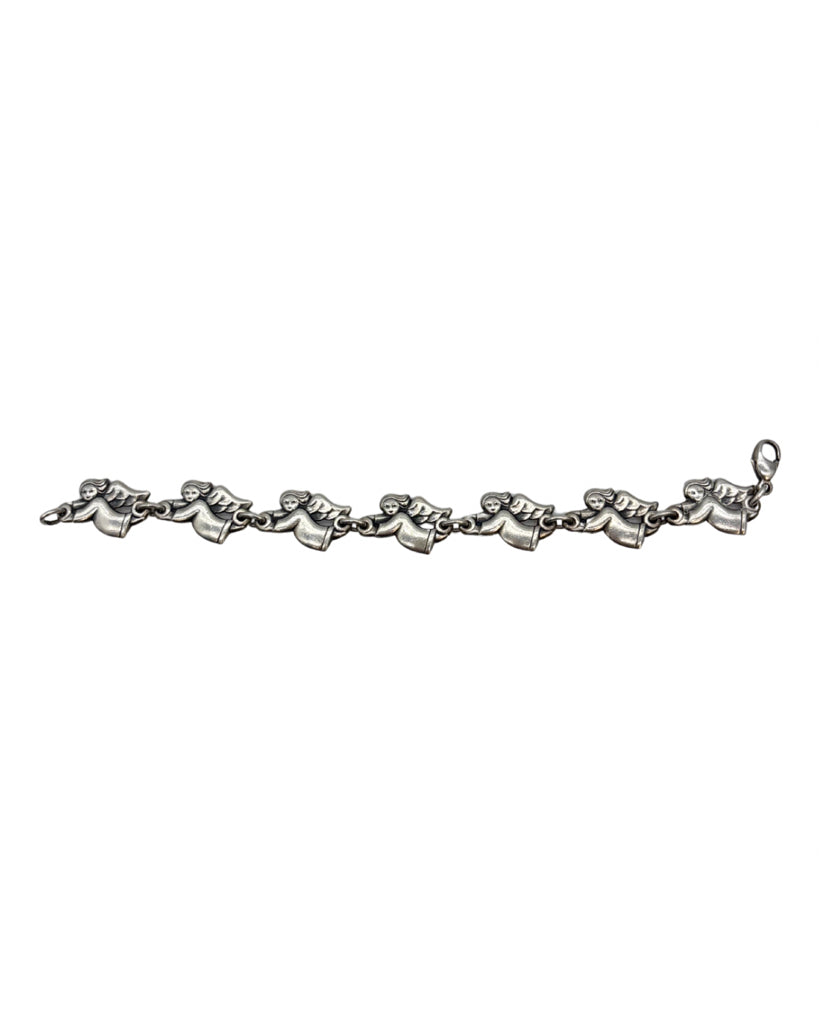 James Avery Retired Flying Angel Bracelet