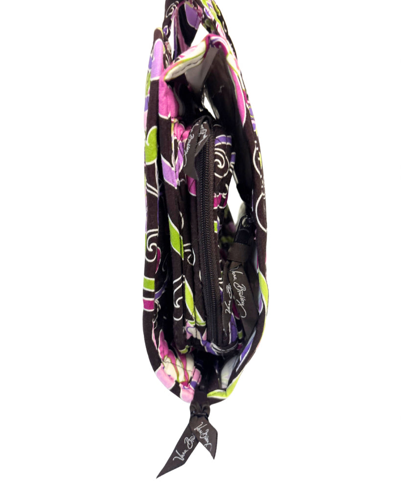 Vera Bradley Brown Travel Pouch